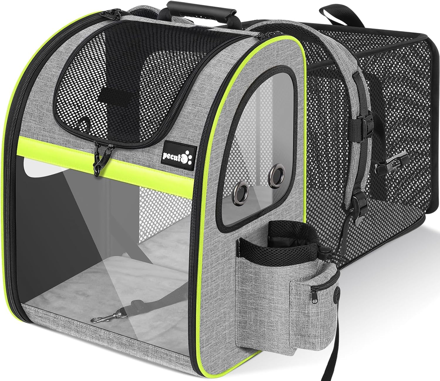 Expandable Pet Backpack Carrier — Roomy Hands-Free Bag for Cats & Small Dogs
