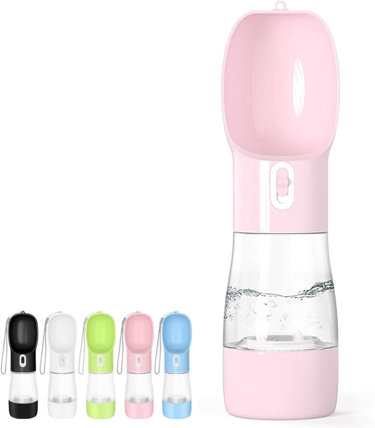 3-in-1 Dog Travel Water Bottle — Portable Hydration, Bowl & Food
