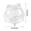 Splash-Proof Sand Bath House for Hamsters & Chinchillas