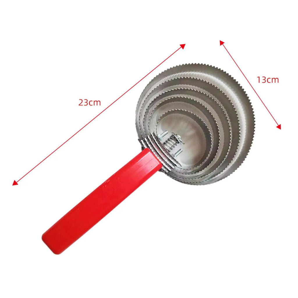 Reversible Curry Comb with Rubber anti Slip Grip Multifunctional Double Sided Curry Brush for Pet Horse Dog Cattle Sheep