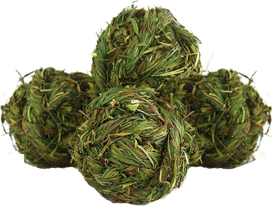 Timothy Grass Ball for Rabbits & Guinea Pigs — Natural Foraging Enrichment