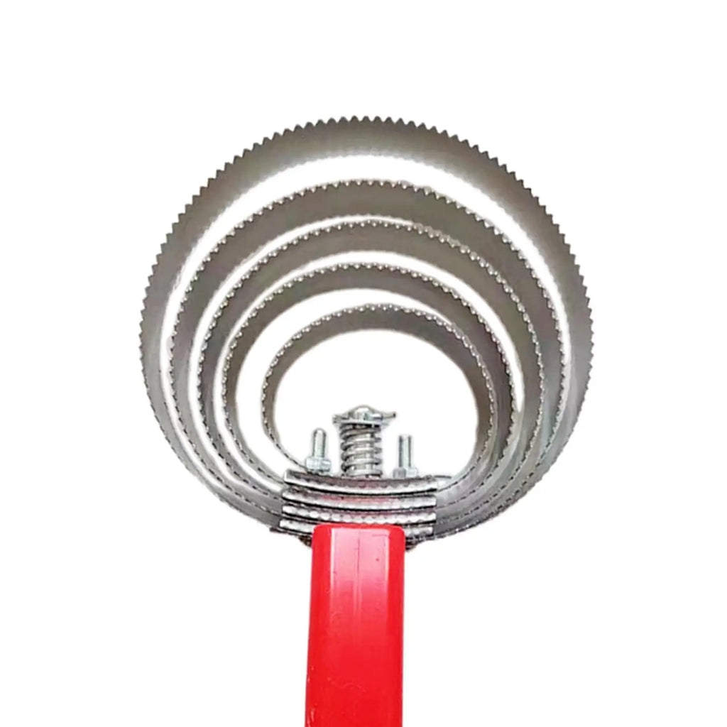 Reversible Curry Comb with Rubber anti Slip Grip Multifunctional Double Sided Curry Brush for Pet Horse Dog Cattle Sheep