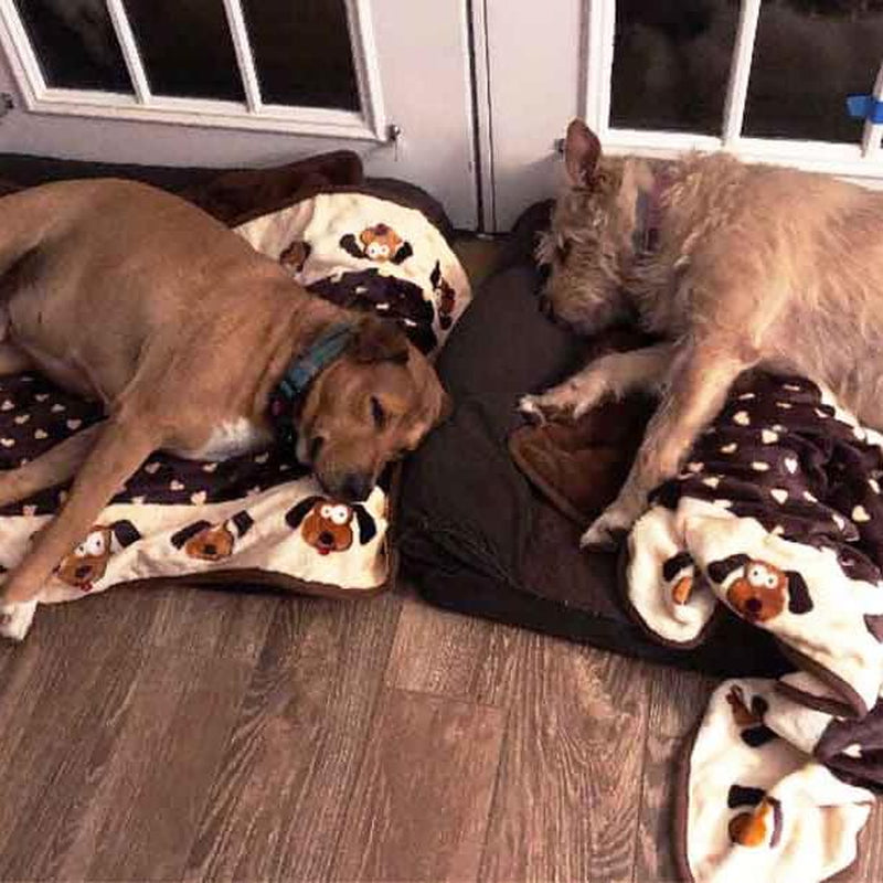 Smartpetlove Snuggle Puppy Blanket for Pets - Warm & Cozy Dog Blanket for Small Dogs - Machine Washable Dog Blanket