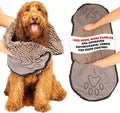 Microfiber Dog Drying Towel — Super-Absorbent, Quiet Bath & Paw Towel