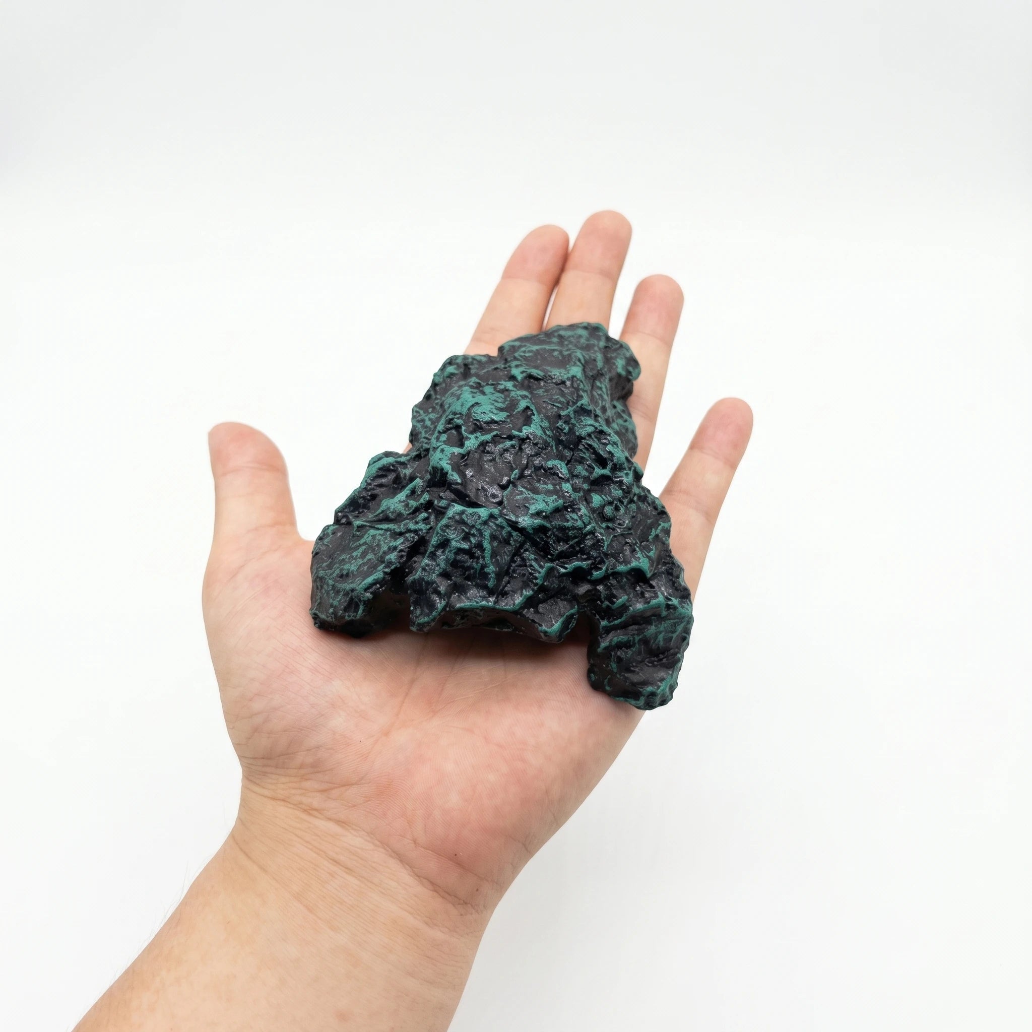 Reptile Rock Hide Cave Simulation Realistic Safe Comfortable Resin Rock Hideout for Terrarium Decoration