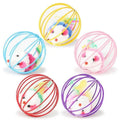 Cat Track Cage Mouse Toy — Spinning Chase Game for Cats