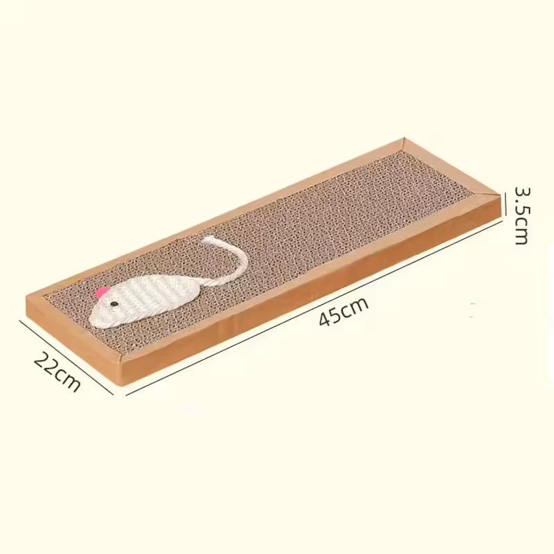 3 Pieces of Replaceable Cat Scratching Board, Indoor Cat Scratching Board, Cat Scratching Post, Cat Toy, Sisal Mouse