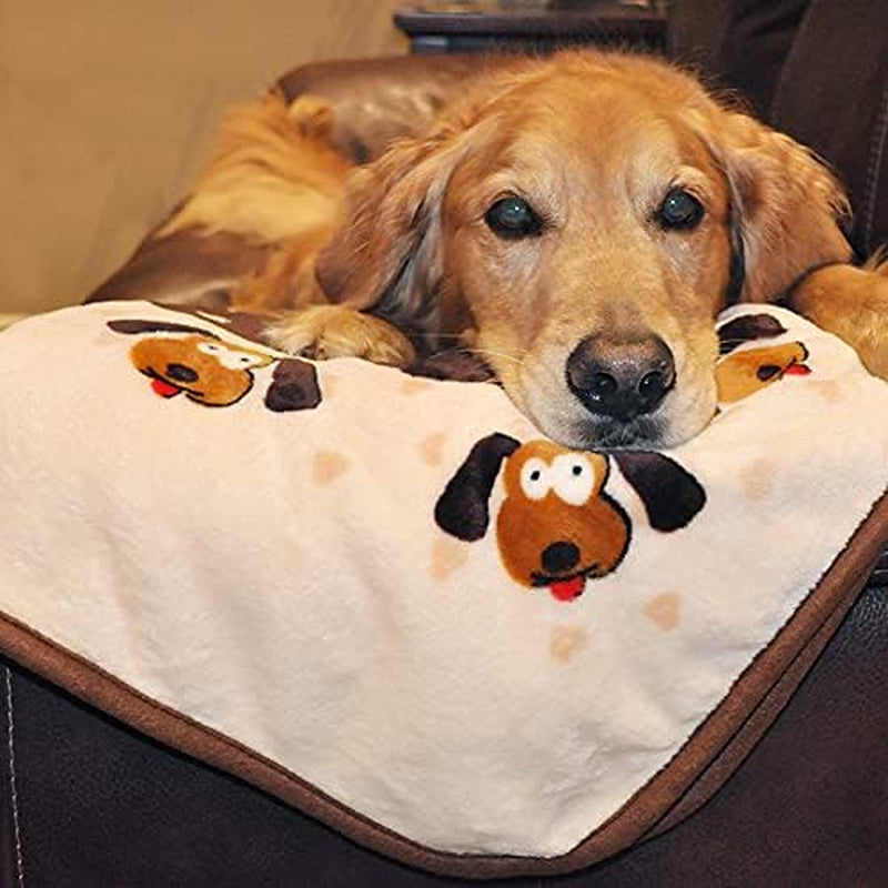 Smartpetlove Snuggle Puppy Blanket for Pets - Warm & Cozy Dog Blanket for Small Dogs - Machine Washable Dog Blanket
