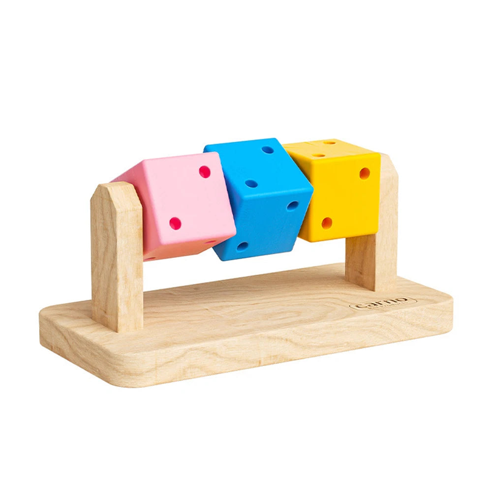Wood Grinding Platform for Hamsters — Habitat & Chew Enrichment