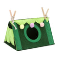 Felt Nest Tent — Cozy Hideaway Habitat for Rabbits & Hamsters