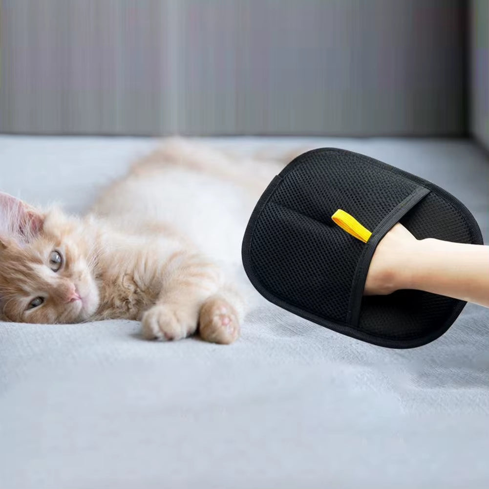 1/2/3/4/5Pcs Pet Hair Remover Mitt Pet Hair Remover Gloves Deshedding Brush Glove for Dog Cat Rabbit with Long/Short/Curly Hair