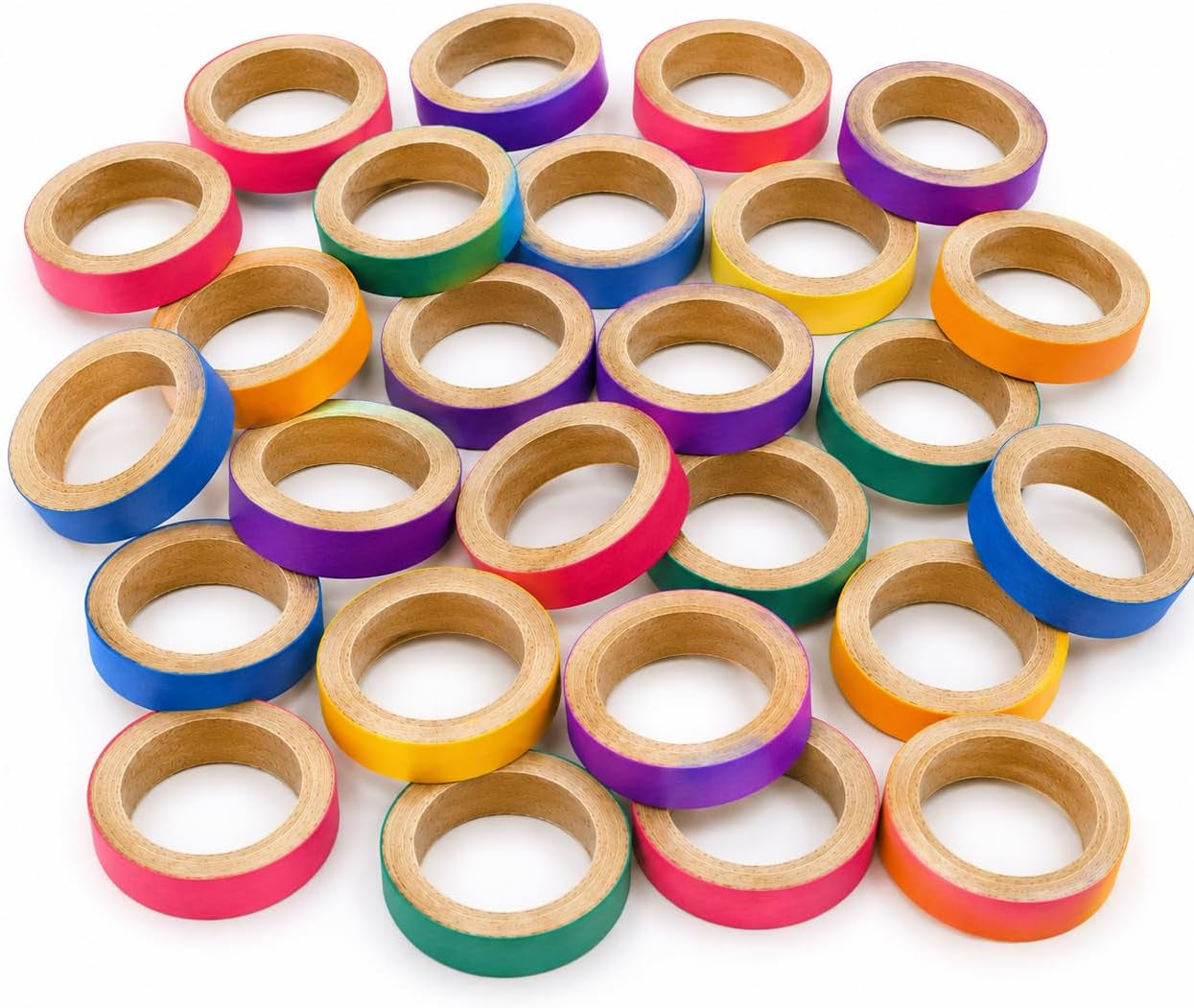 Wood Chew Bagels for Birds — 12-Pack Beak Enrichment Refill