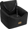 Dog Booster Car Seat — Elevated Travel Seat for Small Dogs Under 35 lbs