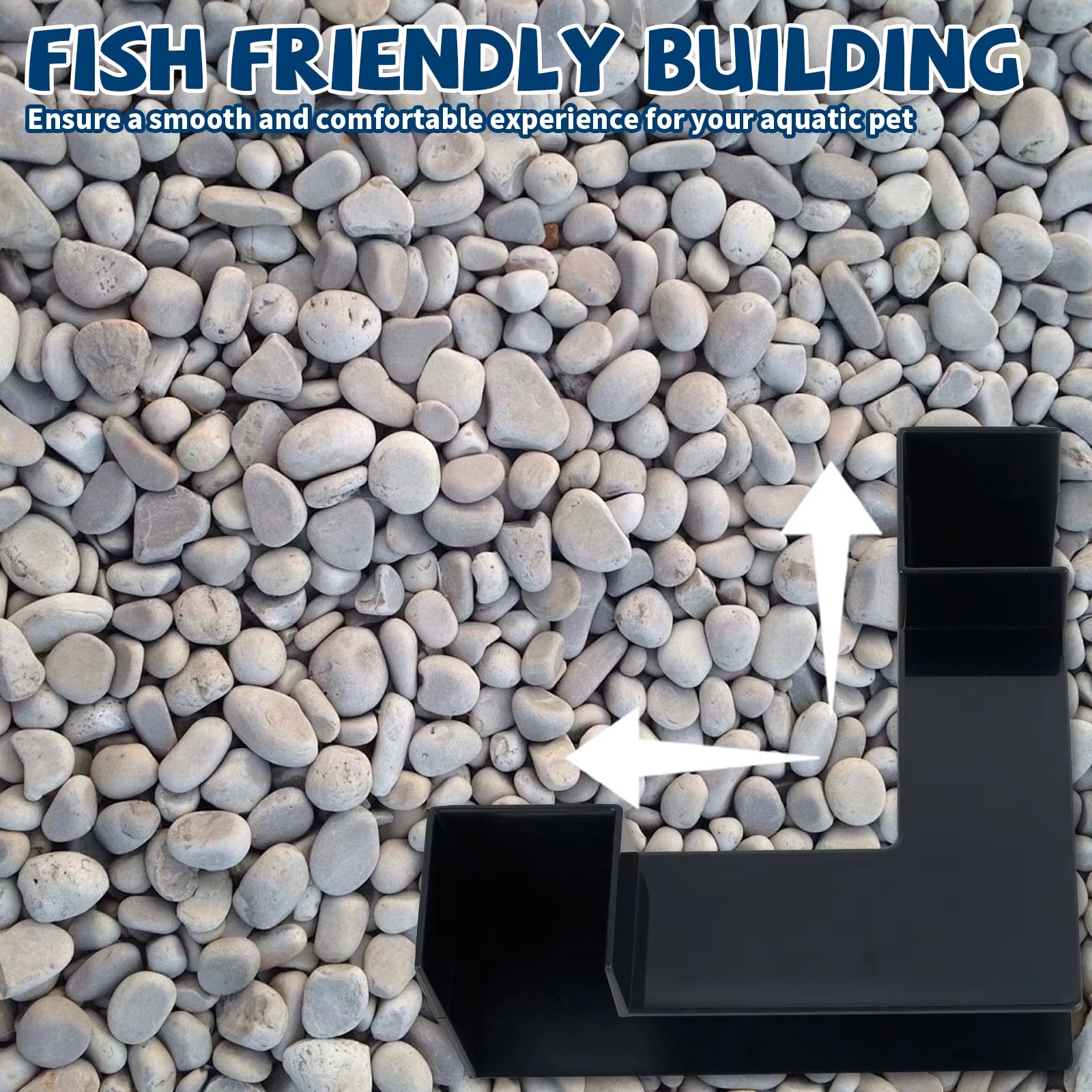 1/2Pcs Aquarium Underground Tunnel L-Shape Hiding Viewing Tunnel Fish & Shrimp Play Hideout for Fish Tank DIY Cave Ornaments